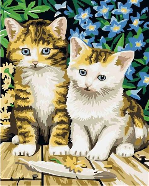 Welcome to paint plot australia. Cat Paint By Number Kits Puurrrfect for all You Cat Lovers ...