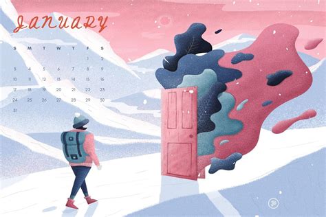 Downloading and printing our calendars is simple and easy. January 2021 Calendar winter wallpaper free download in HD ...