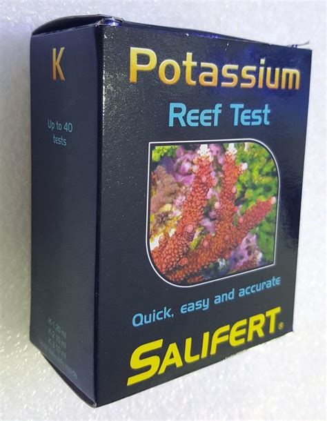 Salifert Potassium Test Kit Myaquariumshops