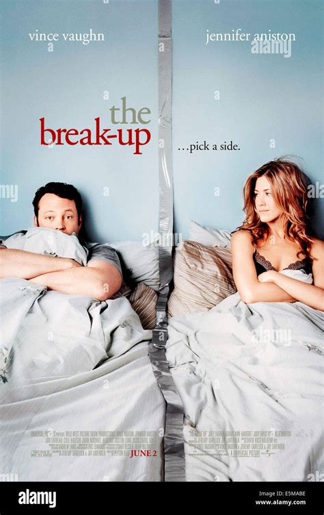 The Break Up Vince Vaughn Jennifer Aniston 2006 C Universal