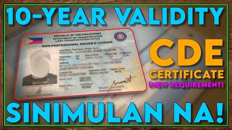 Lto Ipinatupad Na Ang 10 Year Validity Ng Drivers License Ano Ang