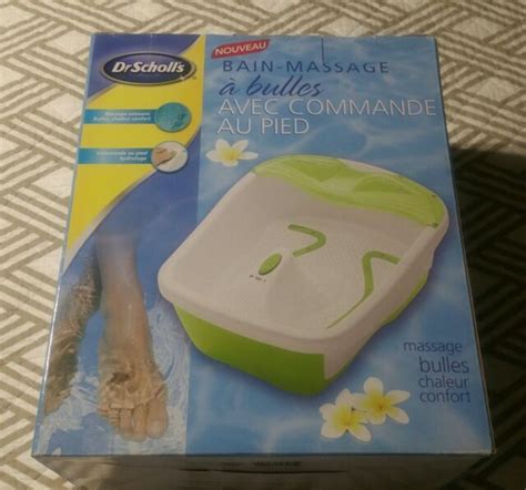 Dr Scholl S Bubbling Toe Touch Foot Spa Soothing Massage Bubbles Smart
