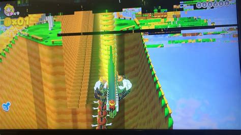 Super Mario 3d World Out Of Bounds Glitch Super Glitchy Youtube