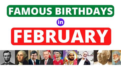 Famous Birthdays In February Famous People Born In February February Birthdays Nadir Quiz