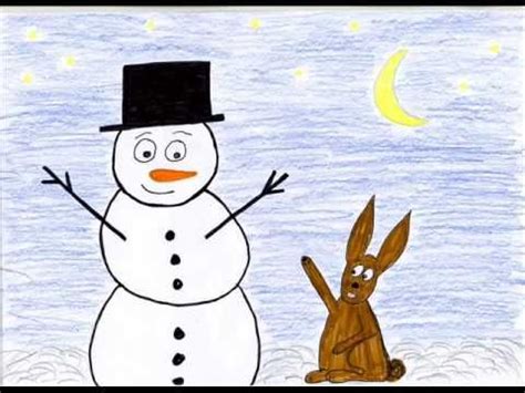 Kinder lieben es, schneemänner zu bauen. Schneemann Malvorlagen Youtube
