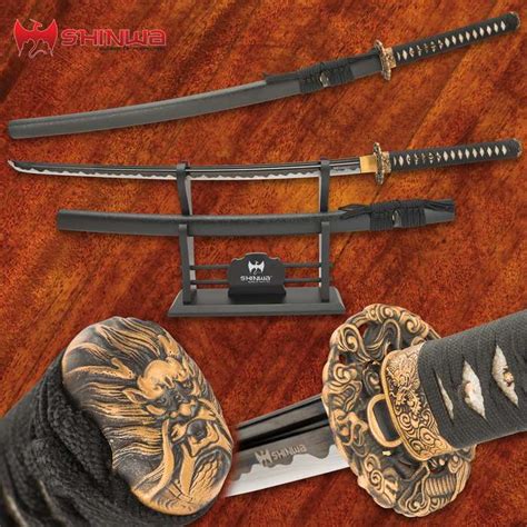 Battle Ready Shinwa Samurai Japanese Katana Sword Full Tang Carbon