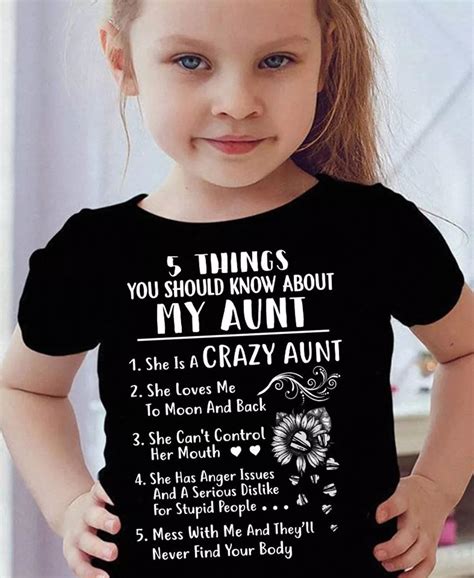 Funny Quites Aunt T Shirts Tee Shirts Nephew And Aunt Mama Shark Mom Daughter Outfits