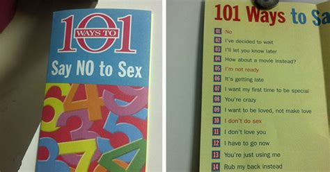 101 Ways To Say No To Sex Funny Gallery Ebaums World