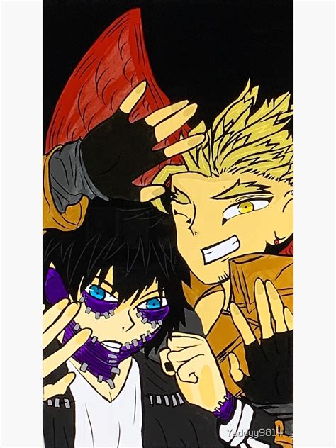 Dabi And Hawks Fanart Art Print For Sale By Yaddyy9814 Redbubble