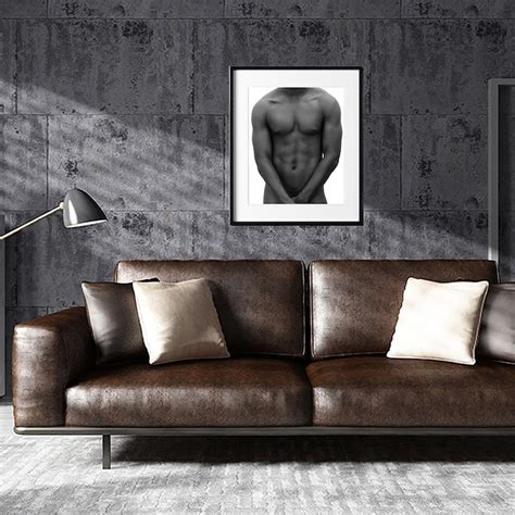 Male Nude Art Black And White Nude Photography Body Print Etsy Israel