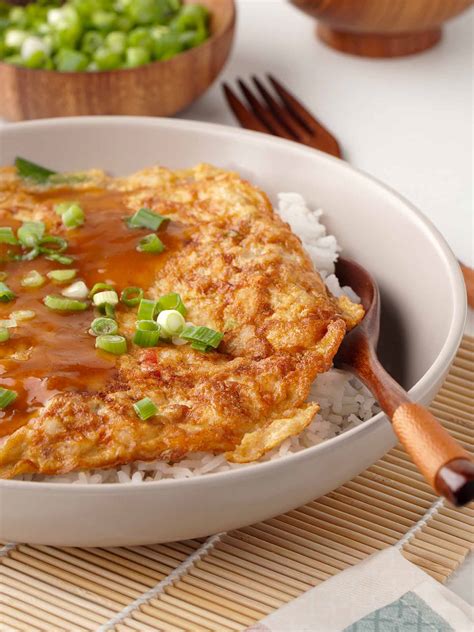 Chinese Omelette Egg Foo Young Khins Kitchen
