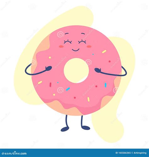 Doughnut Cartoon Vector CartoonDealer Com 58922483