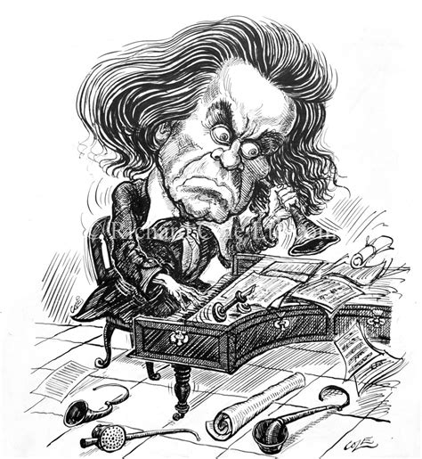 Beethoven Original Cartoon Richard Cole Artist