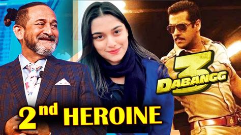 Dabangg 3 Salman Khan To Romance Mahesh Manjrekar’s Daughter Saiee Youtube