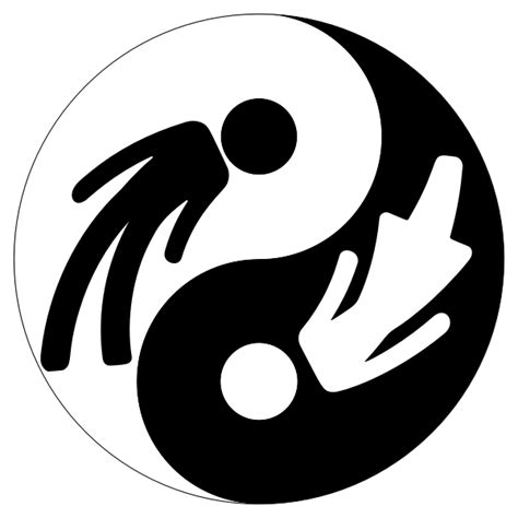 Male And Female Yin And Yang Free Svg