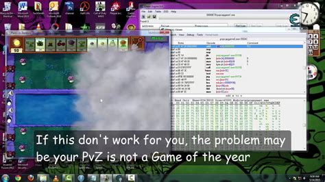 Pvz Goty Cheat Engine No Recharge And Indestructible Hack Youtube
