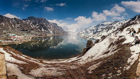 Tsomgo Lake Sikkim Glacial Lake In The East Sikkim India Rindia