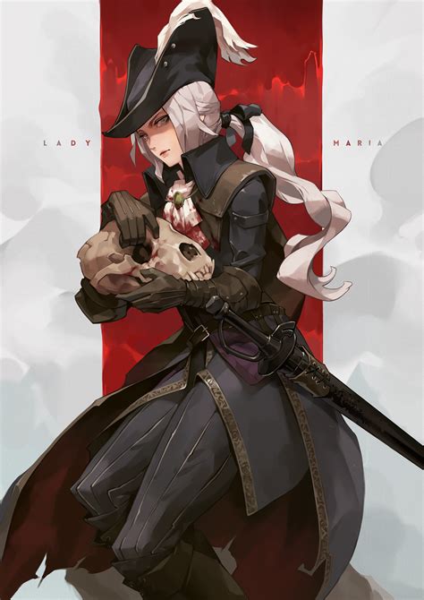 Lady Maria Of The Astral Clocktower Bloodborne Image By Jiro