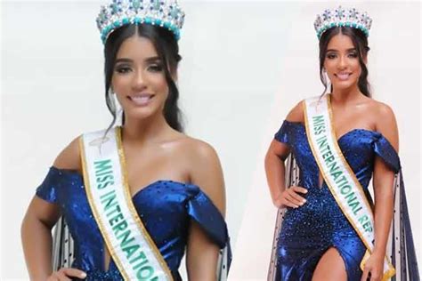 Zaidy Bello Miss International Dominican Republic 2019 For Miss
