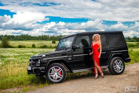 Cars And Girls Sexy Russian Girl Poses With Mercedes G63 Amg Gtspirit