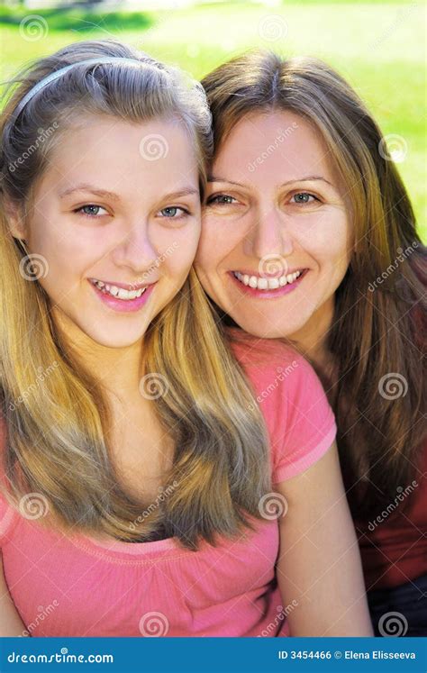 Mother And Daughter Stock Photo Image Of Close Childhood 3454466