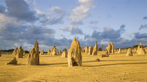 The Pinnacles Desert In The Heart Of The Nambung National Park
