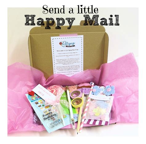 Maybe you would like to learn more about one of these? The Best Happy Mail - Lollipop Box Club