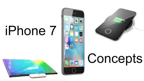 Iphone 7 Concept Rendering Compilation Youtube