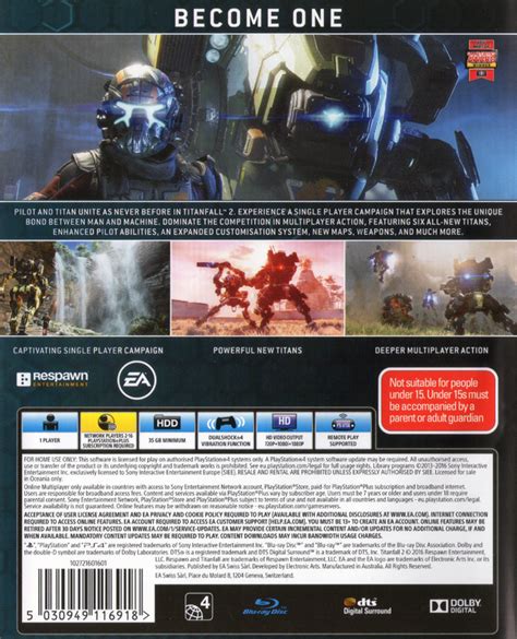 Titanfall 2 Box Shot For Playstation 4 Gamefaqs