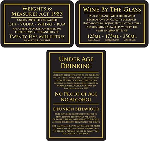 Mileta Weights And Measures Act 25ml Sign And Wine By The Glass 125ml 175ml