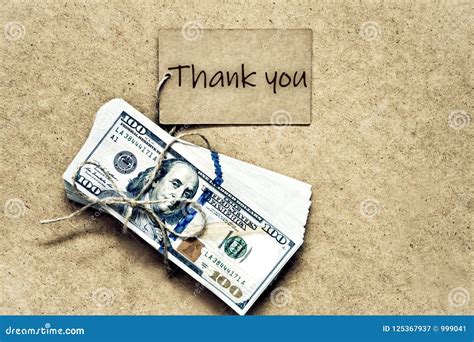 Thank You Card Stock Image Image Of Vacation Document 125367937