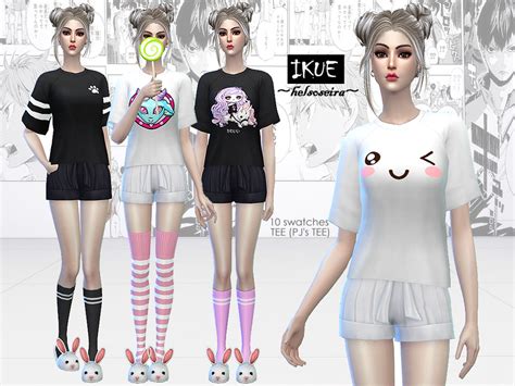Sims 4 Kawaii Clothing Cc