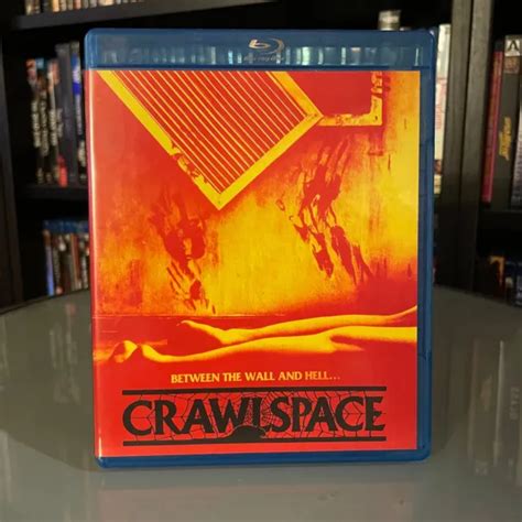 Crawlspace 1986 Scream Factory Horror Blu Ray Rare Out Of Print