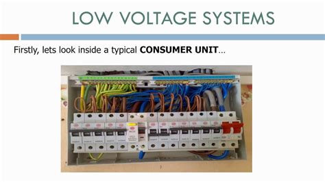 electrical consumer unit wiring youtube