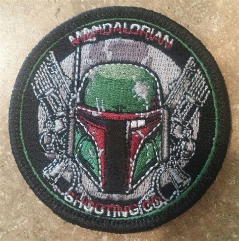 Fully Embroidered Velcro Backed Patch Cool Patches Star Wars Patch
