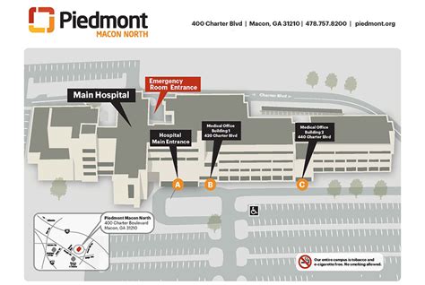 Piedmont Macon North Campus Map Piedmont Healthcare