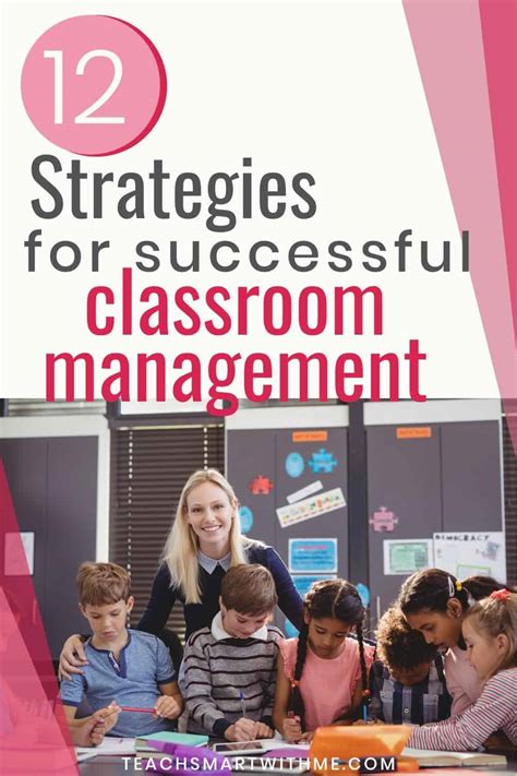 12 Strategies For A Successful Classroom Management Plan Freebie