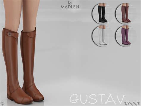 Madlen Gustav Boots By Mj95 At Tsr Sims 4 Updates