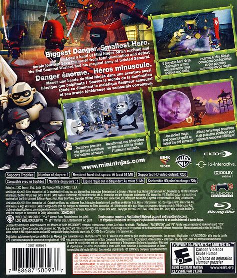 Mini Ninjas Playstation3 On Playstation3 Game