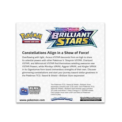Pokemon Brilliant Stars Booster Box X1