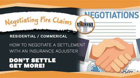 How To Negotiate A Settlement With An Insurance Adjuster And Get More