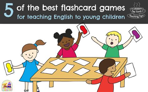 Five Of The Best Flashcard Games For Teaching English To