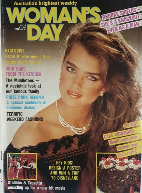 Brooke Shields Covers Woman S Day Australia May 1983 In 2020