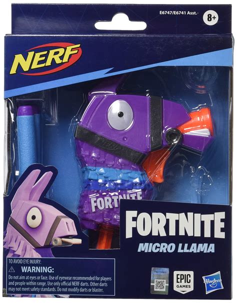 Nerf Fortnite Llama Microshots Dart Firing Toy Blaster Official Elite