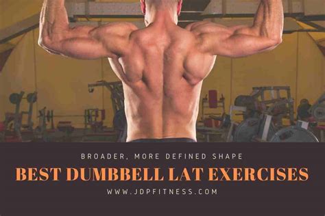 Best Dumbbell Lat Exercises With Workout Routine Jdp Fitness
