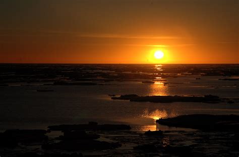 No Groenland Greenland Sea Zonsopgang Sunrise 72°n 18° Flickr