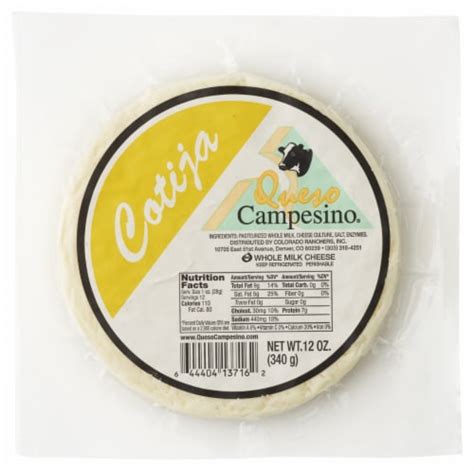 Queso Campesino Cotija Cheese 12 Oz Frys Food Stores