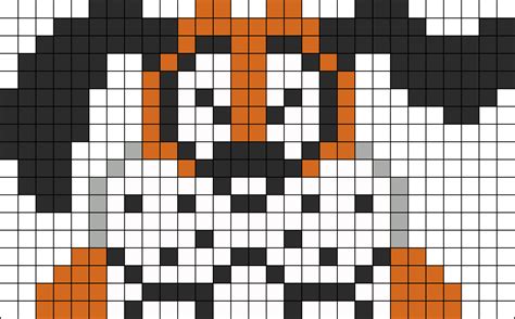 Duck Hunt Laughing Dog Perler Bead Pattern Bead Sprites Characters