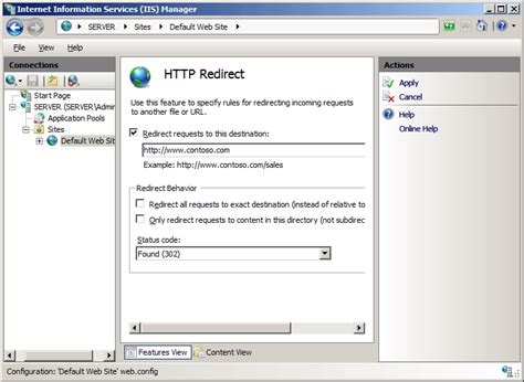 HTTP Redirects : The Official Microsoft IIS Site