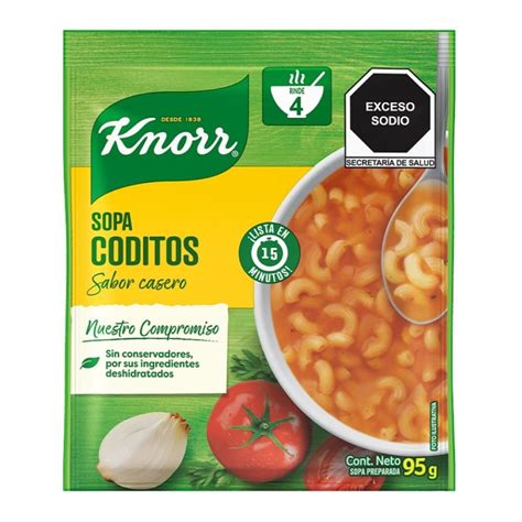 Sopa Knorr Coditos 95 G Walmart